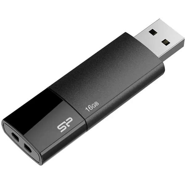 Silicon power Memorie externa Silicon-Power Ultima U05 16GB USB 2.0 Black
