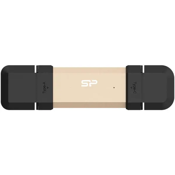 Silicon power SSD extern Silicon Power DS72, 500GB, USB-C/USB 3.2 Gen 2, Auriu