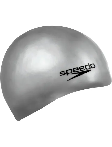 Silicone swim cap