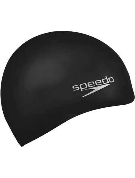 Silicone swim cap