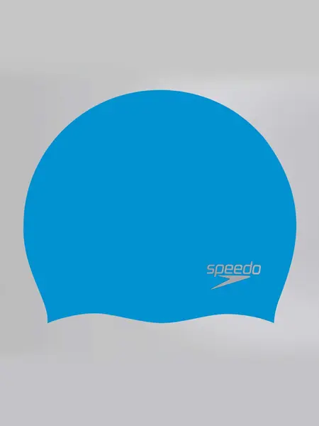 Silicone swim cap