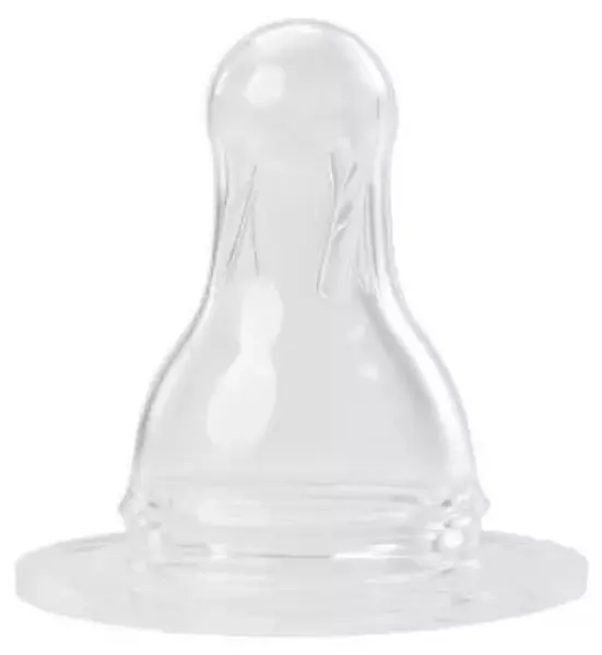 Siliocon tetină pentru lapte Baby-Nova - 2 bucăți