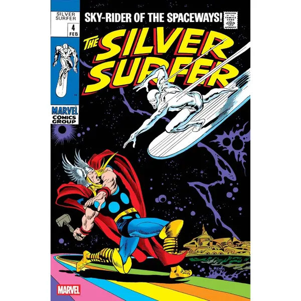 Silver Surfer 04 Facsimile Cvr A John Buscema