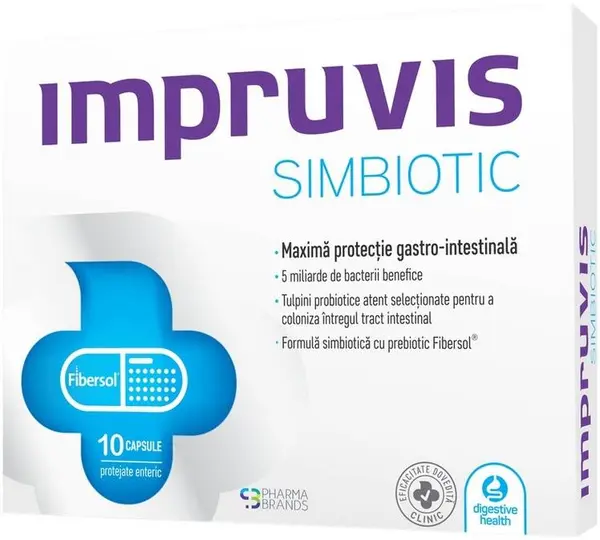 Simbiotic, 10 capsule , Impruvis
