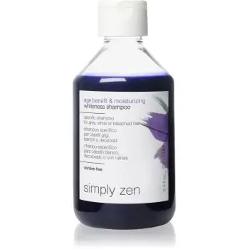 Simply Zen Age Benefit & Moisturizing șampon nuanțator pentru iluminarea părului sau pentru părul cu șuvițe