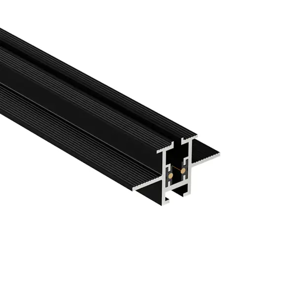 Sina magnetica incastrata ULTRA SLIM 3MM - 1M - Negru