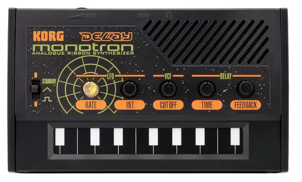 Sintetizator analogic Korg - Monotron Delay, negru