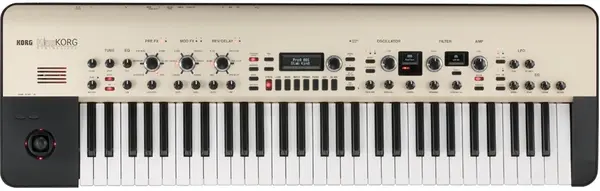 Sintetizator de modelare analogic Korg - KingKORG, 61 de taste, negru/bej