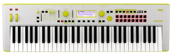 Sintetizator Korg - KROSS 2 61, gri/verde