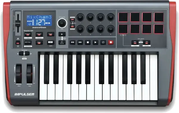 Sintetizator MIDI Novation FLkey49, negru