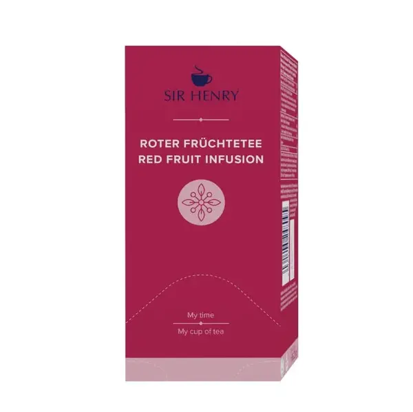 Sir Henry Red Fruit Infusion ceai de fructe 25 plic