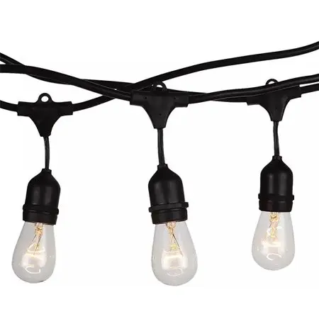 Sir iluminat festiv cu soclu E27X10BUC 5M IP54 V-TAC SKU-3698