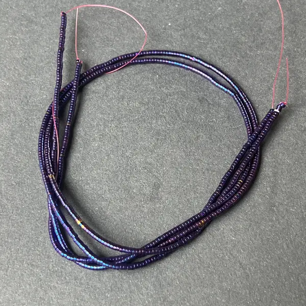 Sirag margele pietre semipretioase HEMATIT PURPLE