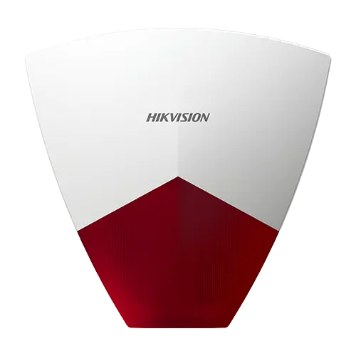 Sirena cablata de exterior, 12 VDC, Rosu, IP55 - HIKVISION DS-PS102X-R