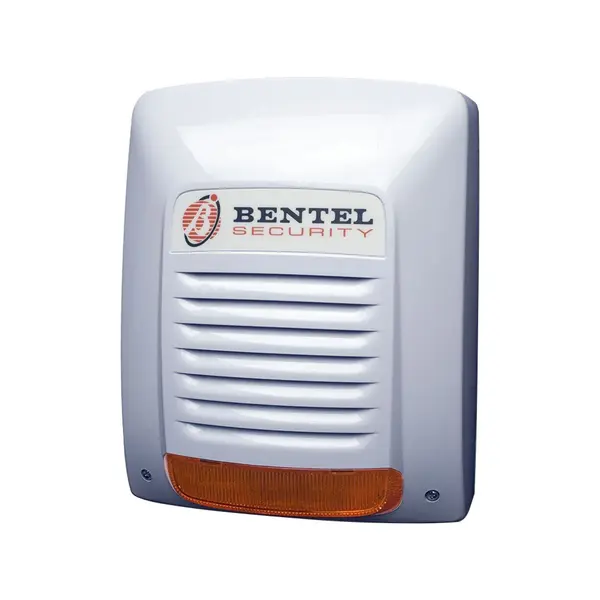 Sirena de exterior cu flash Bentel NEKA, 105 dB(A), tamper, IP34