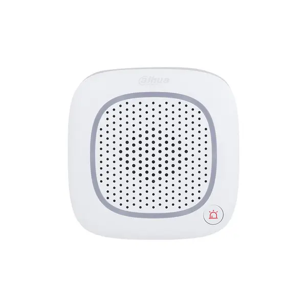 Sirena interior cu functie de interfon wireless Dahua ARA14-W2(868), bidirectionala, 1600 m, control interfon prin aplicatie