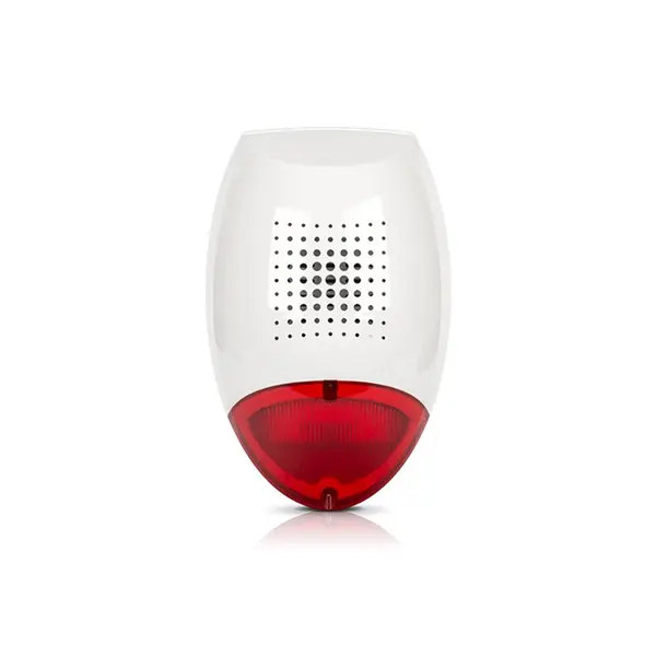 Sirena stroboscopica de exterior Satel SD-3001 R, avertizare acustica, 120 dB, LED, tamper