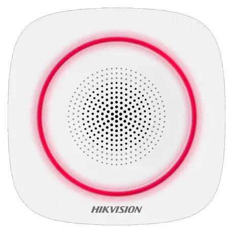 Sirena wireless AX PRO de interior cu led rosu, 868Mhz - HIKVISION DS-PS1-I-WE-R