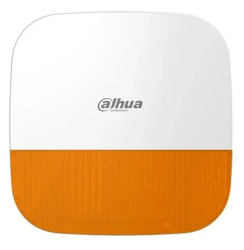 Sirena wireless de exterior Dahua ARA13-W2(868)YELLOW, 12VDC, 110dB, IP65