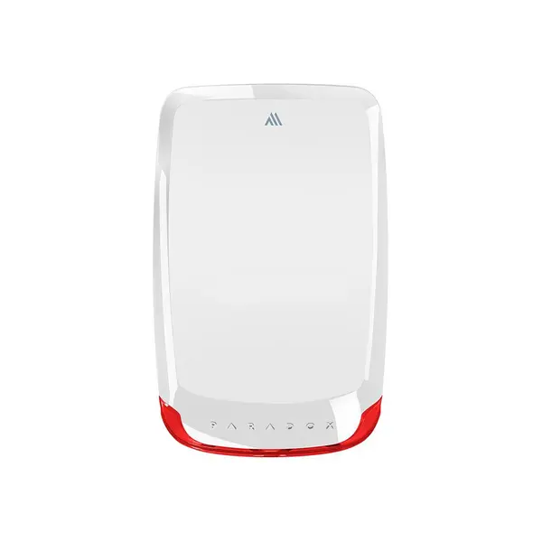 Sirena wireless de exterior piezo stroboscopica Paradox SR230M, 100 dB, IP54, 1 LED stare, tamper