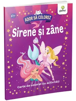 Sirene si zane. Carte de colorat cu activitati/***