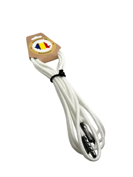 Sireturi Incaltaminte Paracord 550 Trekker Alb Drop Zone - 180 CM