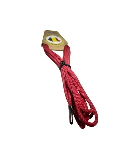 Sireturi Incaltaminte Paracord 550 Trekker Rosu Drop Zone - 140 CM