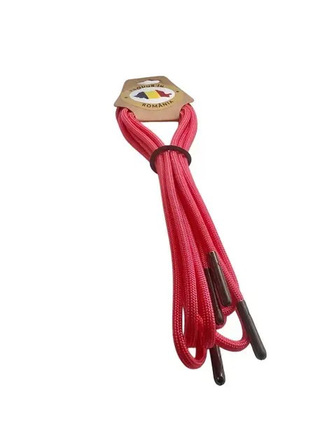Sireturi Incaltaminte Paracord 550 Trekker Roz Drop Zone - 140 CM