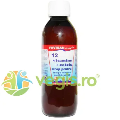 Sirop 12 Vitamine + Calciu 250ml