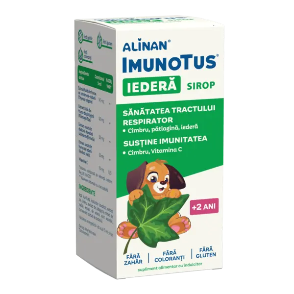 Sirop Alinan Imunotus cu Iedera, 150ml, Fiterman