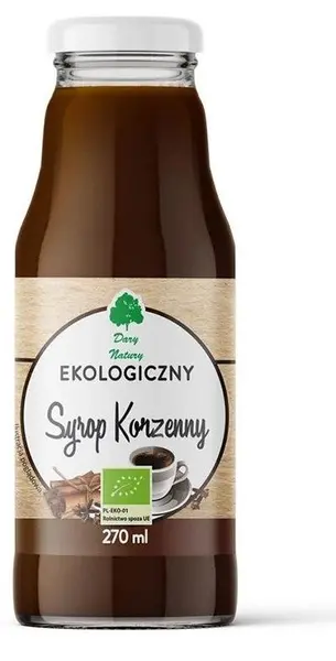 Sirop bio cu condimente, 270 ml, Dary Natury