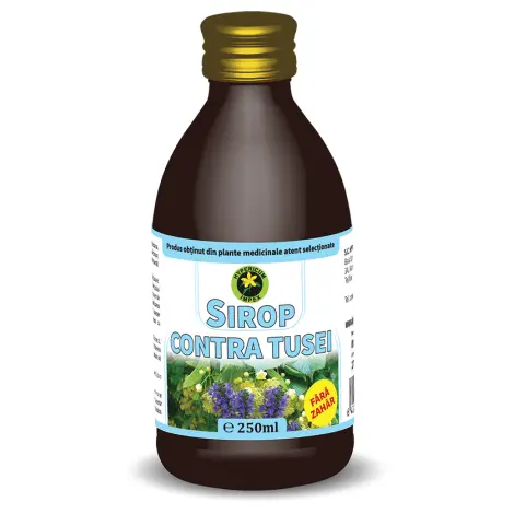 Sirop contra tusei fara zahar 250 ml