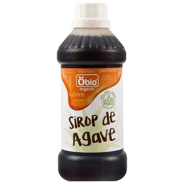 Sirop de agave brun bio 500ml Obio