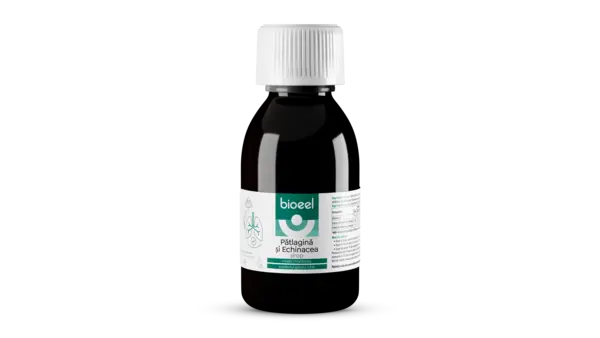 Sirop de patlagina si echinacea, 120ml, Bioeel