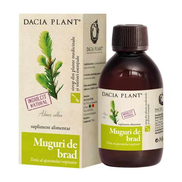 Sirop din Muguri de Brad, 200 ml Dacia Plant