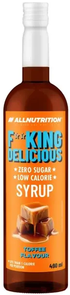 Sirop Fitking Deliciou, toffee, 490 ml, AllNutrition