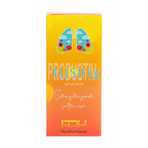 Sirop pentru tuse productiva Tusifix,100ml, Helismed