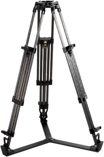 Sirui BCT-2203 Trepied Video Carbon Broadcasting, Inaltime maxima 160 cm, Bol 75 mm, Sarcina 10 kg, Spreader Sol si Mediu Inclus