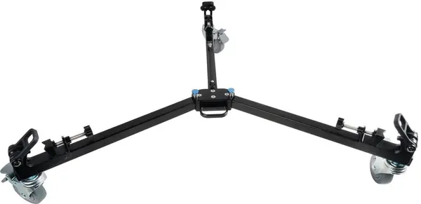 Sirui DT-06 Tripod Dolly, Carucior Trepied Video cu Role Blocabile, Sarcina 50kg, Compatibil picioare Dual-Spike si Cauciuc