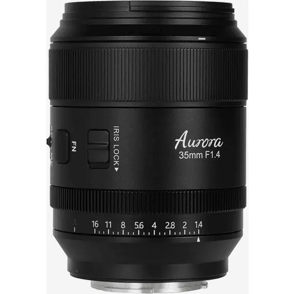 Sirui Obiectiv Sirui Aurora, 35mm, F1.4, Full Frame Autofocus (X Mount), Negru