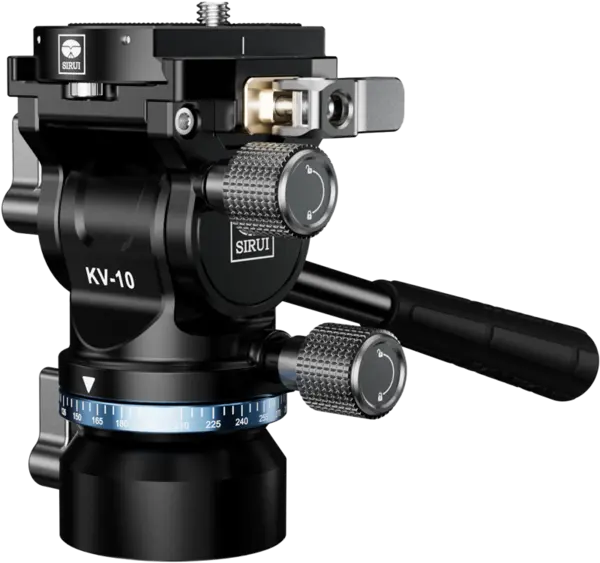 Sirui Pan & Tilt Head with Leveling Base KV-10