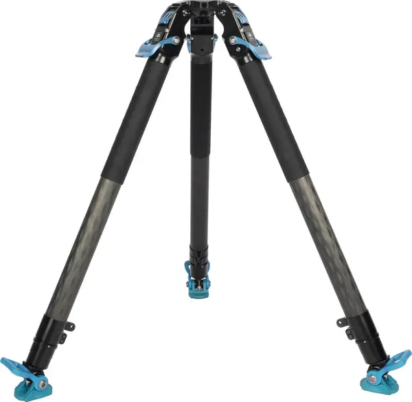 Sirui SVT-75 Lite Trepied Video Carbon, Sistem Rapid One-Step, Inaltime 153 cm, Bol 75 mm, Sarcina 25 kg, Diametru 40 mm