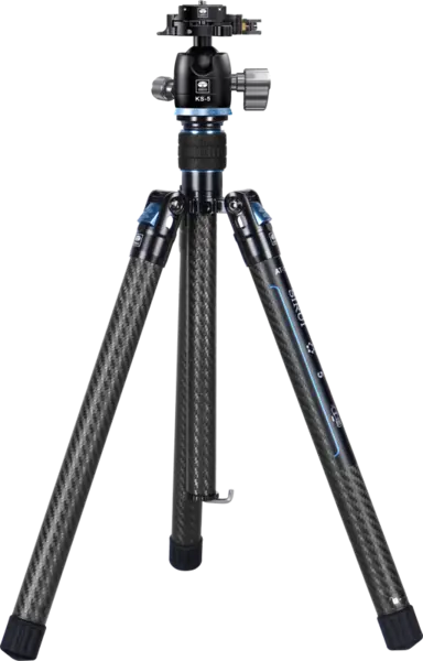Sirui Traveler X-I Carbon Tripod Kit AT-125 + KS-5 BallHead, Trepied foto din carbon cu cap bila