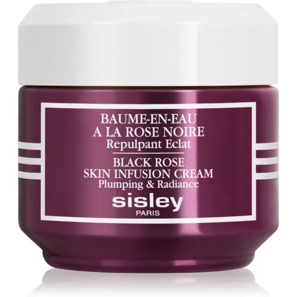 Sisley Black Rose Skin Infusion Cream cremă iluminatoare de lux, pentru netezirea și tonifierea tenului antirid 50 ml