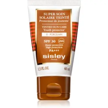Sisley Super Soin Solaire Teinté crema de fata cu efect de protectie SPF 30