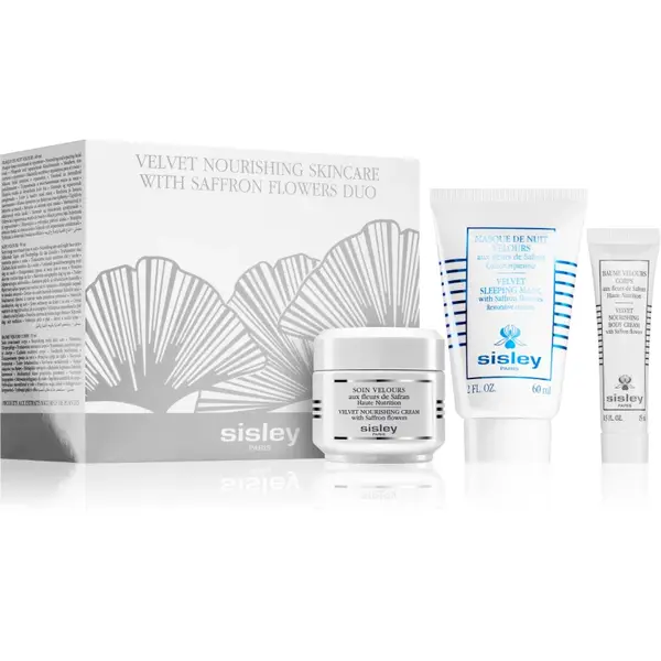 Sisley Velvet Nourishing Skincare With Saffron Flowers Set set cadou