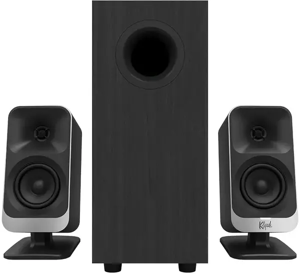 Sistem audio Klipsch – ProMedia Lumina 2.1, cu iluminare RGB, negru