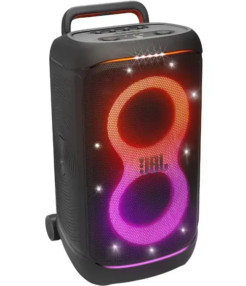 Sistem audio portabil JBL Partybox 520, 400W, Bluetooth 5.4, Auracast, IPX4, Autonomie 15 ore, Baterie detasabila (Negru)