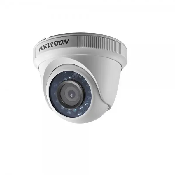 Sistem camere supraveghere video mixt complet 2 camere Hikvision full hd cu IR 20 m plug and play, DVR 4 canale, accesorii