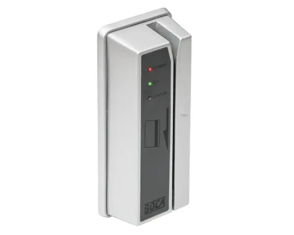 Sistem de control acces cu card magnetic pentru restrictionarea accesului in incintele ATM, ST-505